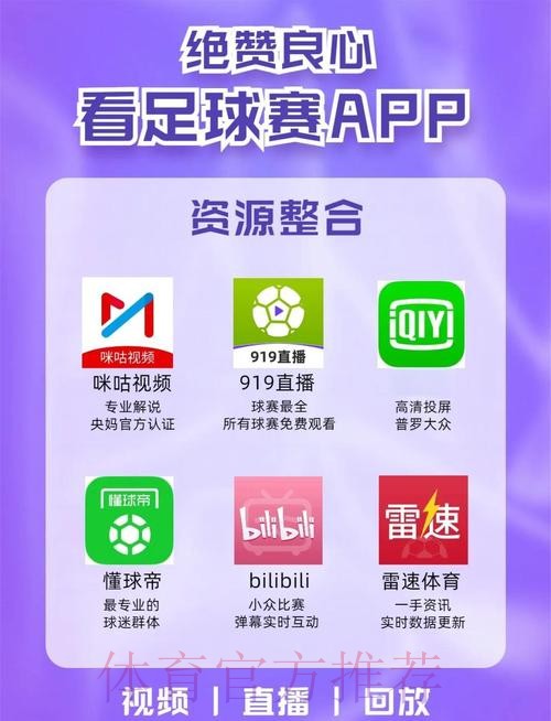 观看世界杯直播的官方推荐APP